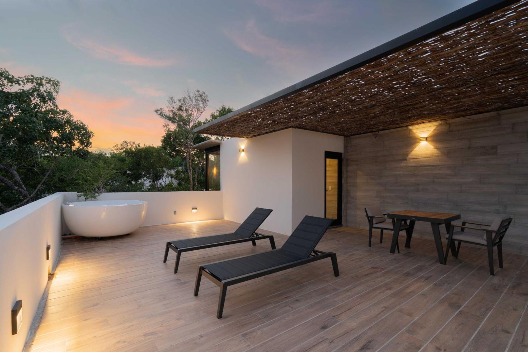 Twelve O'Clock - Luxury Villas Tulum Eksteriør bilde