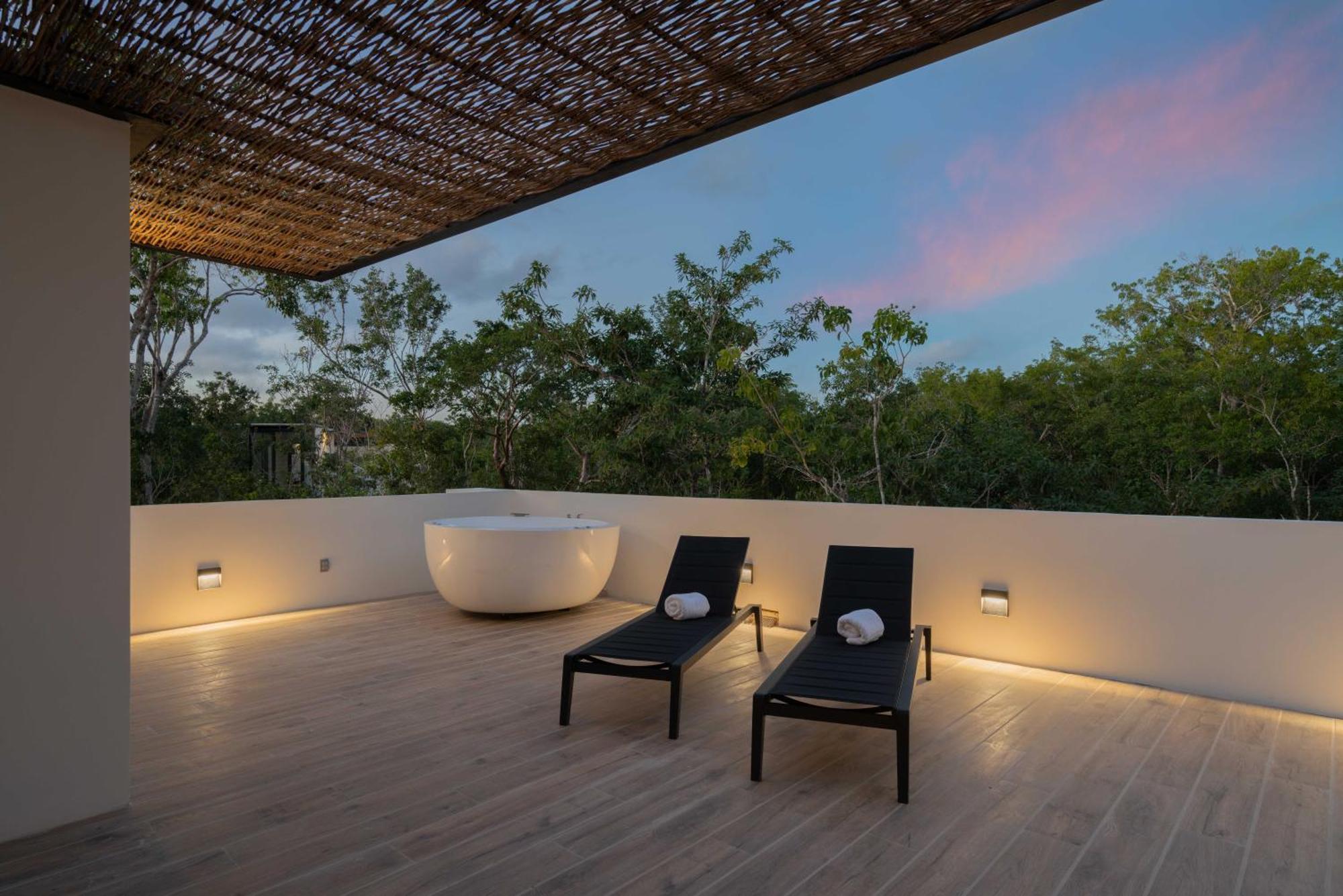 Twelve O'Clock - Luxury Villas Tulum Eksteriør bilde